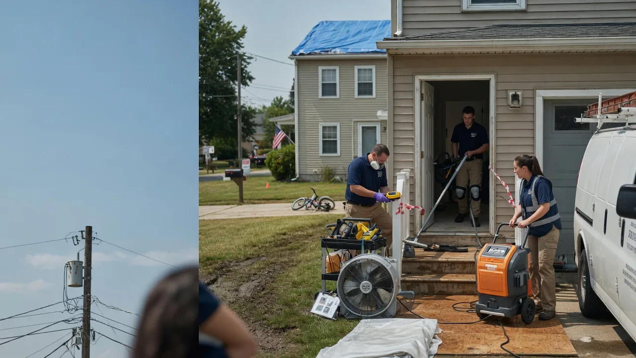 Water Damage Repair in New Effington, SD near me